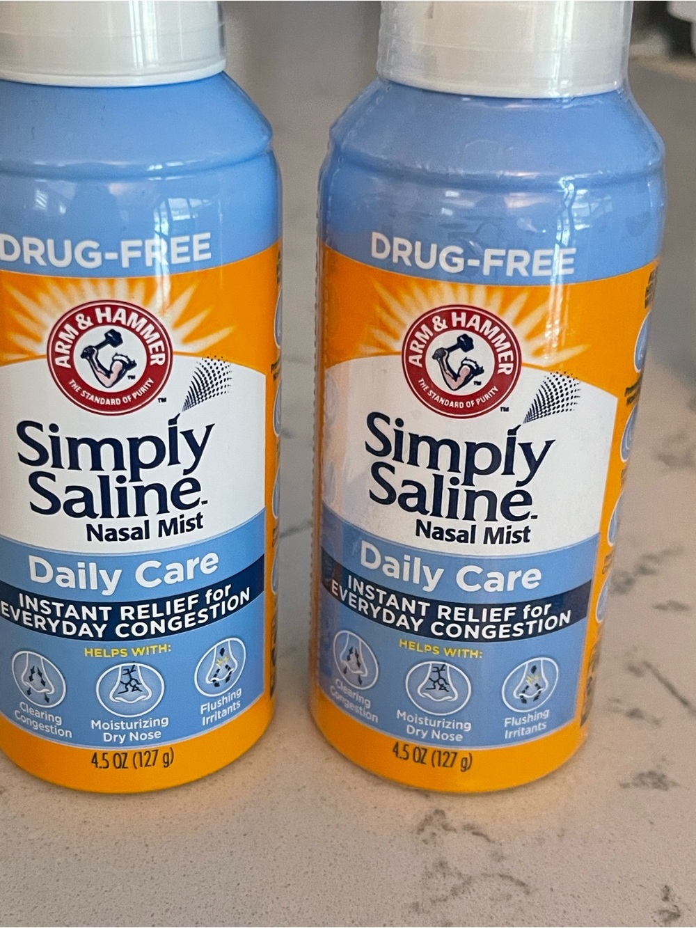 Arm & Hammer Simply Saline Daily Care Nasal Mist - Blue